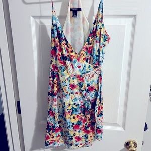 Floral Wrap Dress